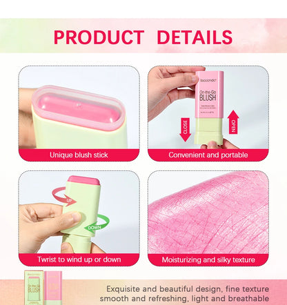 Multi‑Use Moisturizer Stick – Blush, Lips & Eyes Creamy Waterproof