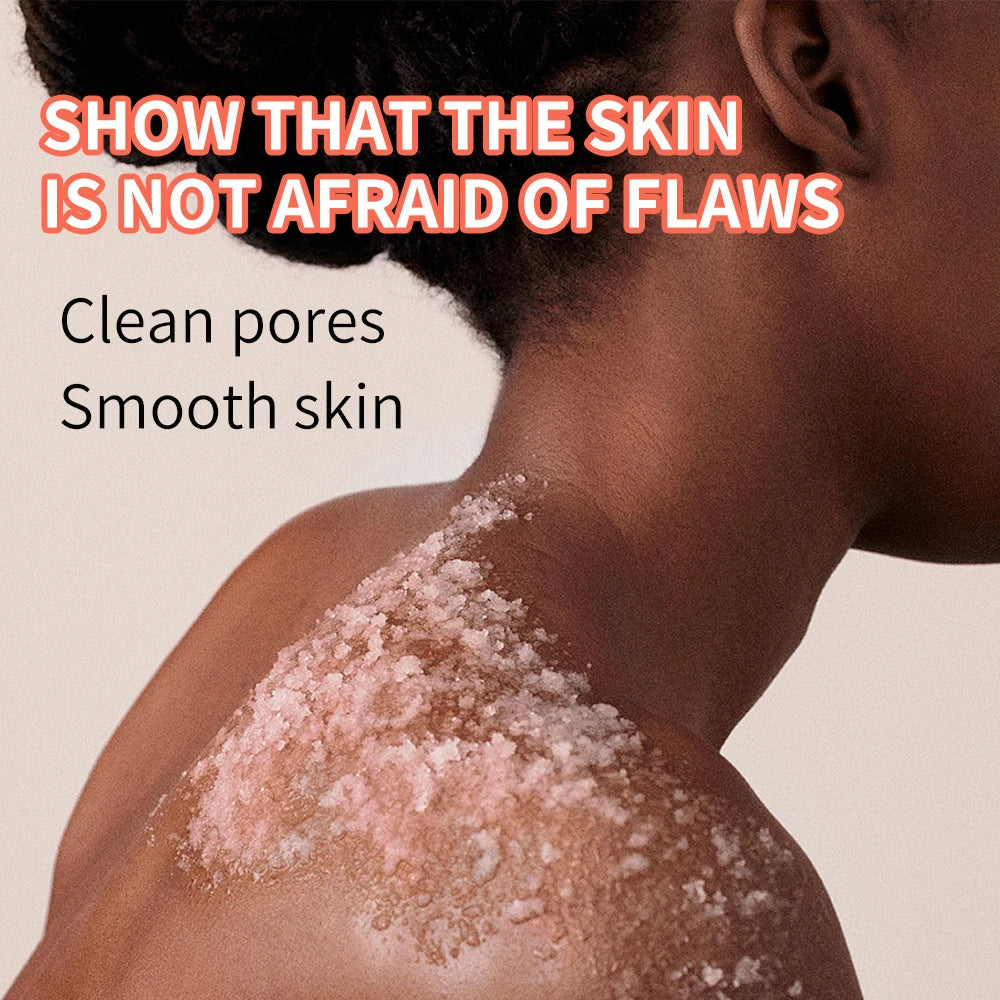 natural body scrub for removing dead skin and impurities
