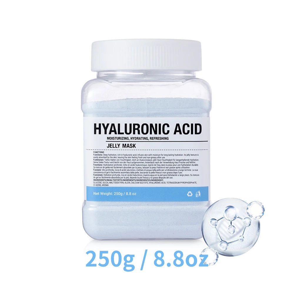 peel off face mask with collagen and hyaluronic acid
