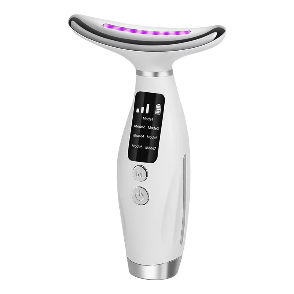 7‑in‑1 Neck & Face Massager for Women – Portable Skin Tightening & Daily Facial Care Tool