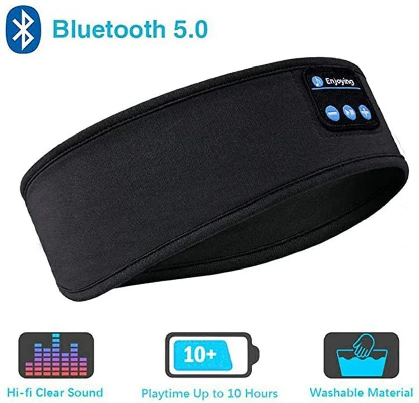 Sleep Mask Bluetooth Sleeping Headphones Headband