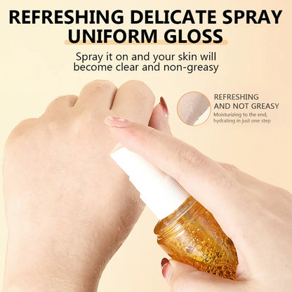 Long Lasting Moisturizing Sunscreen Spray Moisturizing Anti Ultraviolet Light, Thin, Breathable, Safe and Mild