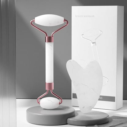 2Pcs Face Massager Roller | Guasha & Skin Care Tools