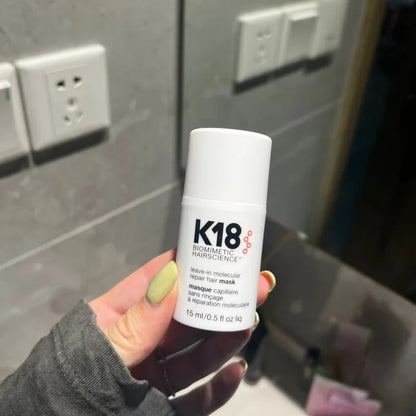 K18 Leave-In Molecular Repair Hair Mask Deep Conditioning Keratin Treatment Soften Hair Smoothing Healthy Hair Care 50ml 150ml