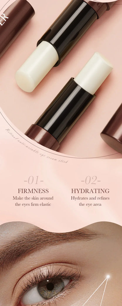 Retinol Eye Cream Stick Removing Anti Dark Circles Under the Eyes Moisturizing Firming Eyes Brighten Eye Skin Care Products