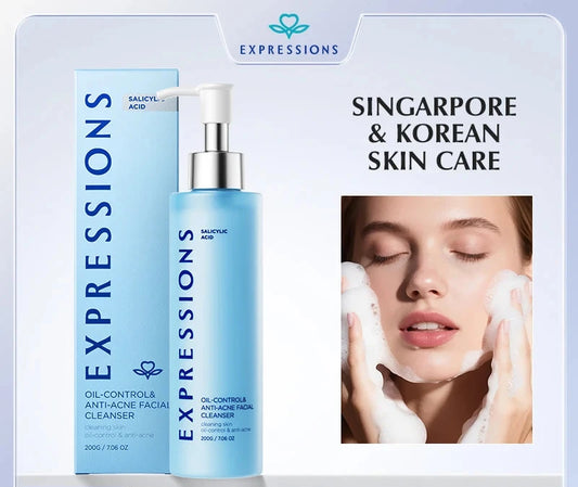 korean facial cleanser with salicylic acid and niacinamide

