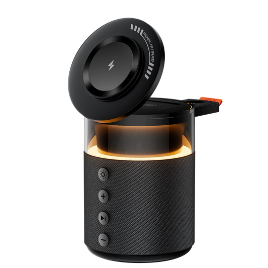 Magnetic Wireless Charging Station with Wireless