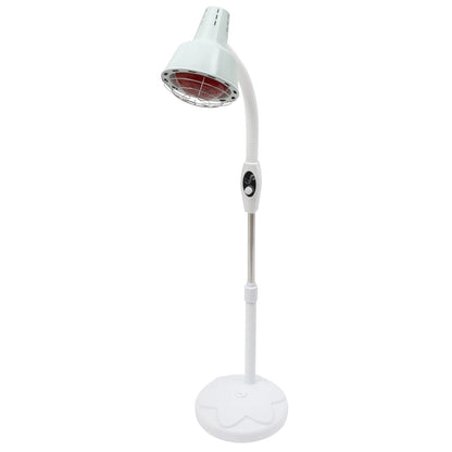 NEW Infra Red Lamp, 275W Single Head Type Brightness Adjustable, 360° Rotating Floor Standing, for Home, Office Use