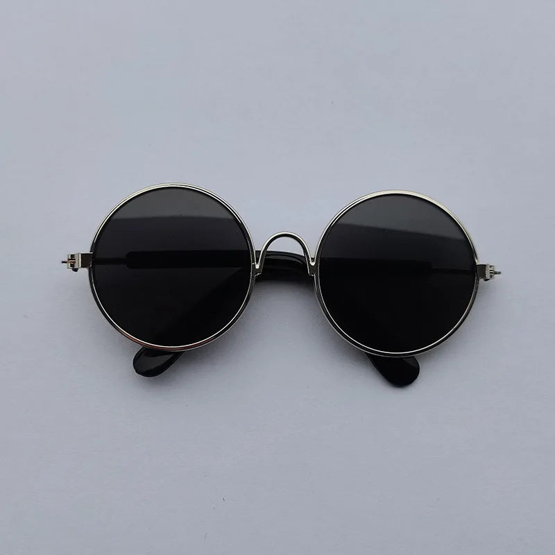 Lovely Vintage Round Cat Sunglasses Reflection Eye