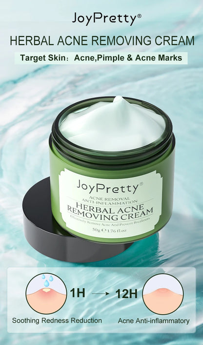 Herbal Acne Treatment Cream – Pore Shrinking & Oil Control