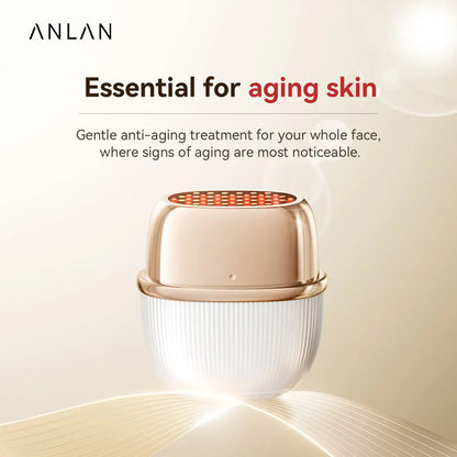 Multi‑Polar RF EMS Beauty Device – Facial Lifting, Skin Tightening & Anti‑Aging LED Therapy (24K Gold)