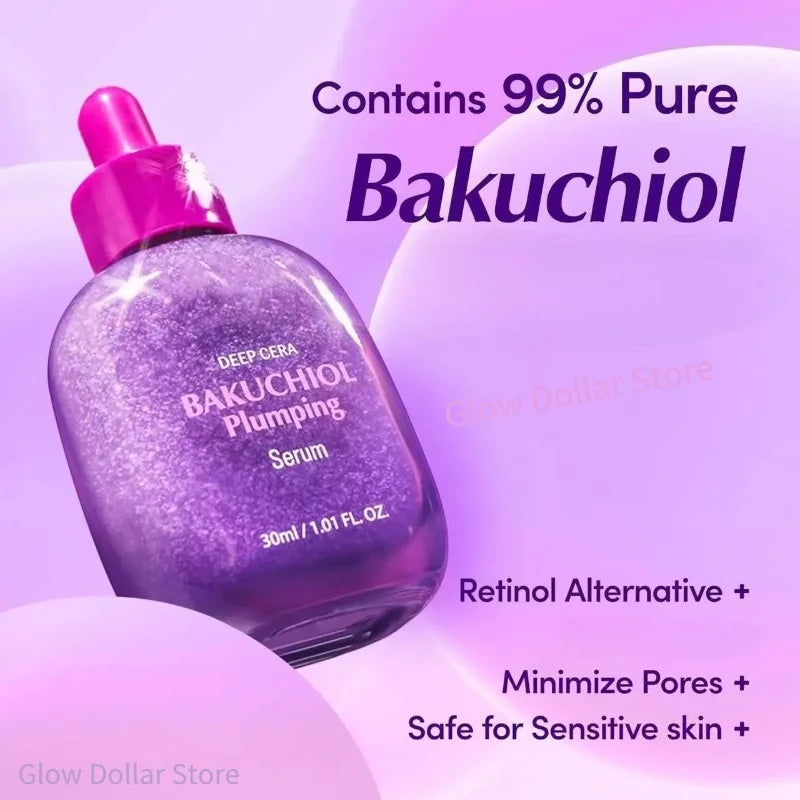 vitamin c and bakuchiol serum for brightening firm skin

