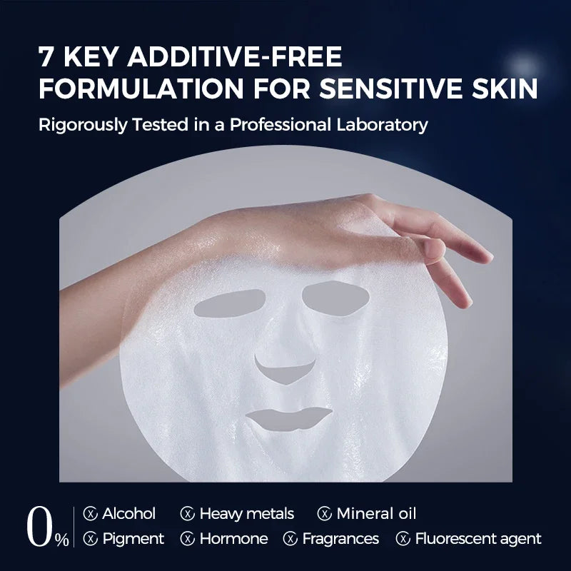 anti blemish sheet mask with licorice extract skincare