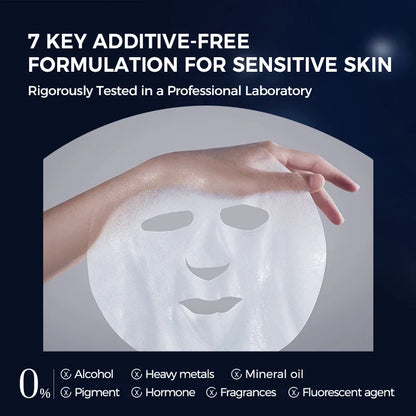 anti blemish sheet mask with licorice extract skincare
