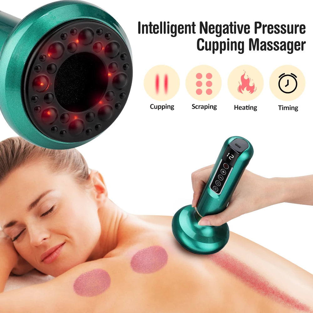 Electric Cupping Massager | Anti-Cellulite GuaSha Therapy