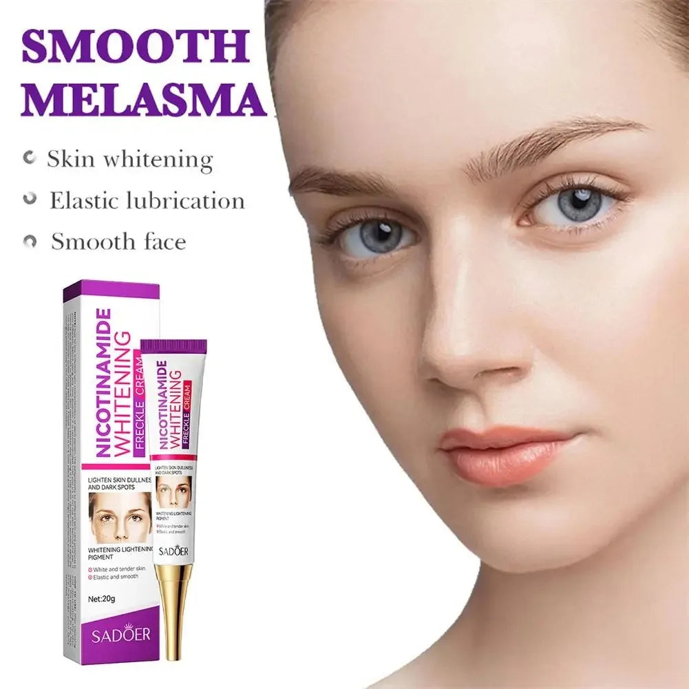 Nicotinamide Brightening Cream – Dark Spot Remover, Whitening & Freckle Fade Moisturizer