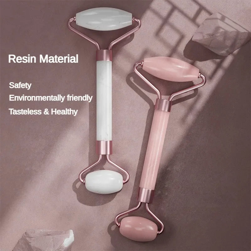 2Pcs Face Massager Roller | Guasha & Skin Care Tools