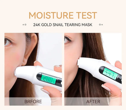 24K Gold Sakura Peeling Face Mask Anti Wrinkle Whitening Blackhead Removal Facial Tear Off Mask Skin Care Products