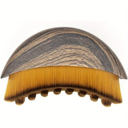 1PC Lymphatic Drainage Brush for Face & Body, Ergonomic Massager Tool, Fits Skin Contours, Detox & Relaxation