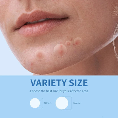 24pcsHydrocolloid Acne Stickers Daily Skincare Spot Covers Gentle Non-Drying, Individually Packaged, Waterproof & Oil-Absorbing