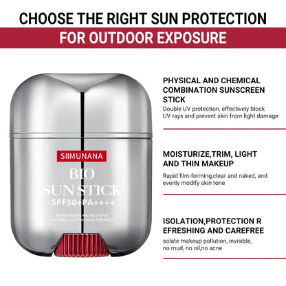 Matte Solar Blocker Isolate Ultraviolet Skin Protector Moisturizer Oil Control Whitening Face Sun Resistant Cream Skin Care Gift