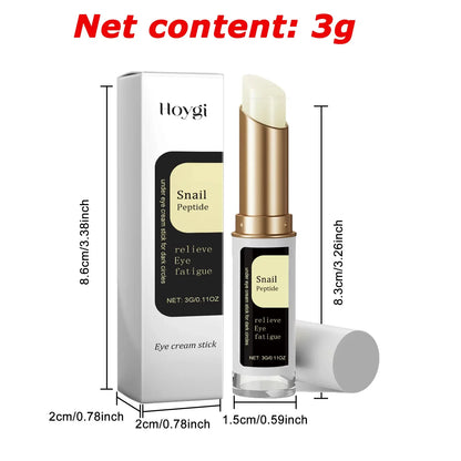 Snail Collagen Eye Cream Stick – Anti‑Wrinkle, Dark Circle Brightening & Firming Treatment