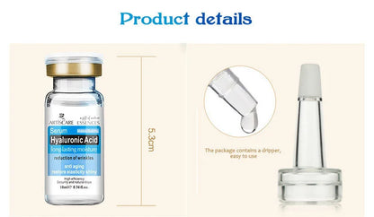 Hyaluronic Acid Serum VC Essence Face Cream Moisturizing Acne Aging & Wrinkles Repair 10PCS