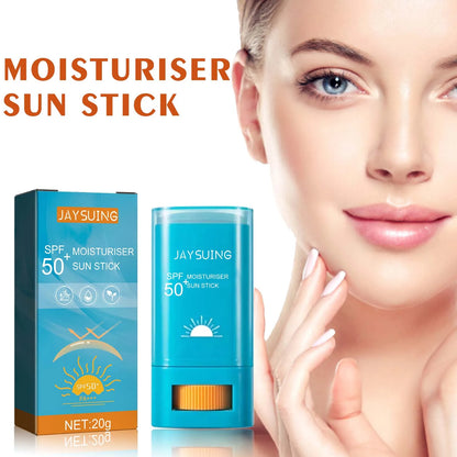 Moisturiser Sun Stick SPF50+ UV Protection Waterproof & Sweatproof Lightweight Non-Greasy Isolation Face Body Sunblock Stick