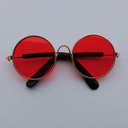 Lovely Vintage Round Cat Sunglasses Reflection Eye