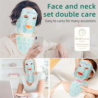 LED 8‑Color Face & Neck Mask – Anti‑Aging, Acne & Skin Tightening