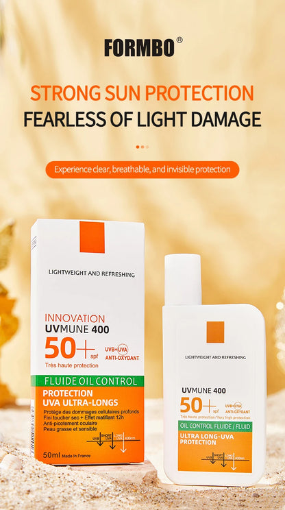 Original SPF50+ Sunscreen Lotion Cream Lasting Moisturizing Refreshing Light and Non Greasy To Prevent Facial and Body Sunburn