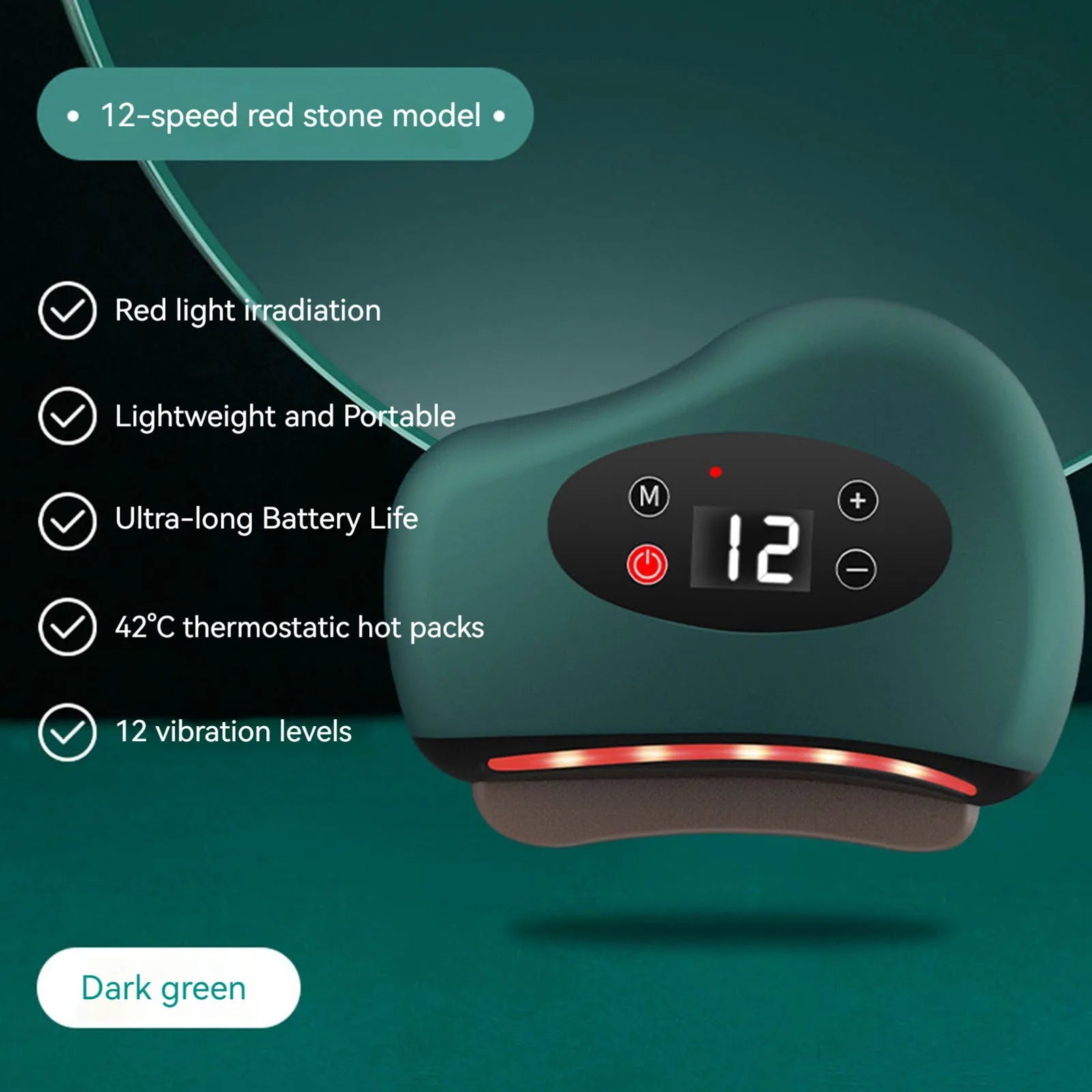 usb rechargeable scraping tool for facial and body massage

