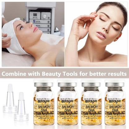 Salmon DNA Golden Ampoule – Moisturizing, Lifting & Firming Serum