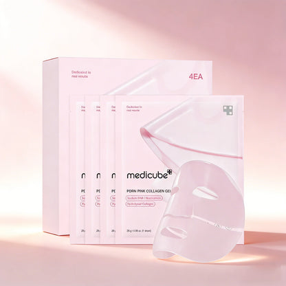 Medicube - PDRN Pink Collagen Gel Mask (4 pieces)