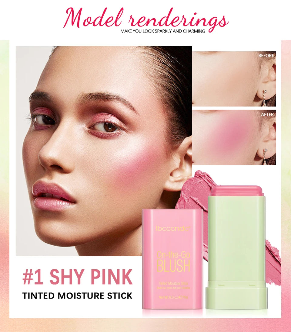 Multi‑Use Moisturizer Stick – Blush, Lips & Eyes Creamy Waterproof