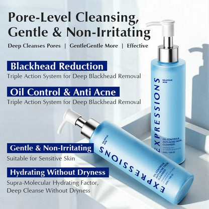 face wash for oil control and acne prone skin care
