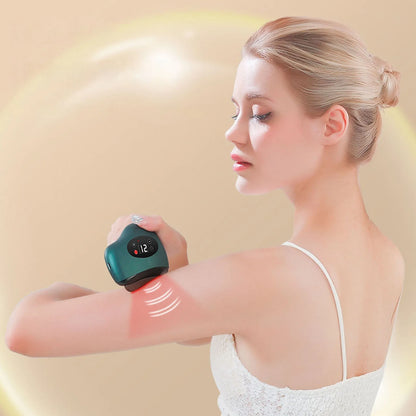 gua sha electric device for improving circulation and tension relief
