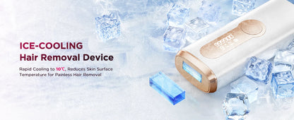 IPL Laser Hair Removal Device Ice-Cooling 3 in 1 Painless 16J Photoepilator Permanent Whole Body Home Treament For Men and Women