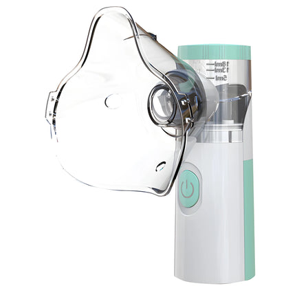 Handheld Mini Facial Steamer Silent Mesh Nebulizer Humidifier Face Skin Care Rehydration Device