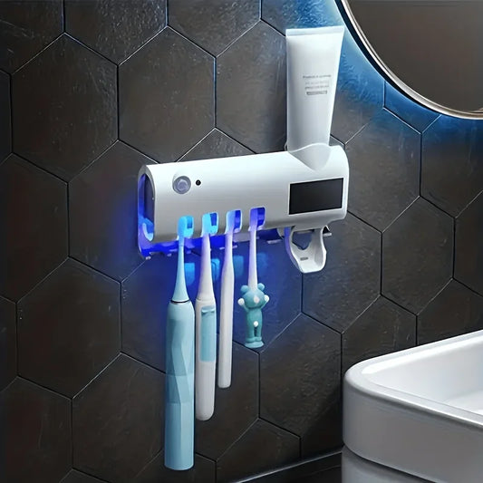 Multifunctional Toothbrush Holder Induction UV Sterilization
