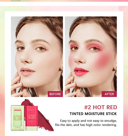 Multi‑Use Moisturizer Stick – Blush, Lips & Eyes Creamy Waterproof