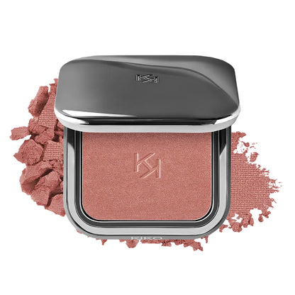 KIKO Unlimited Blush Long Lasting Rouge Powder Blusher With a Buildable Result Lipstick Cheek Pocket Blush Easy To Apply Color