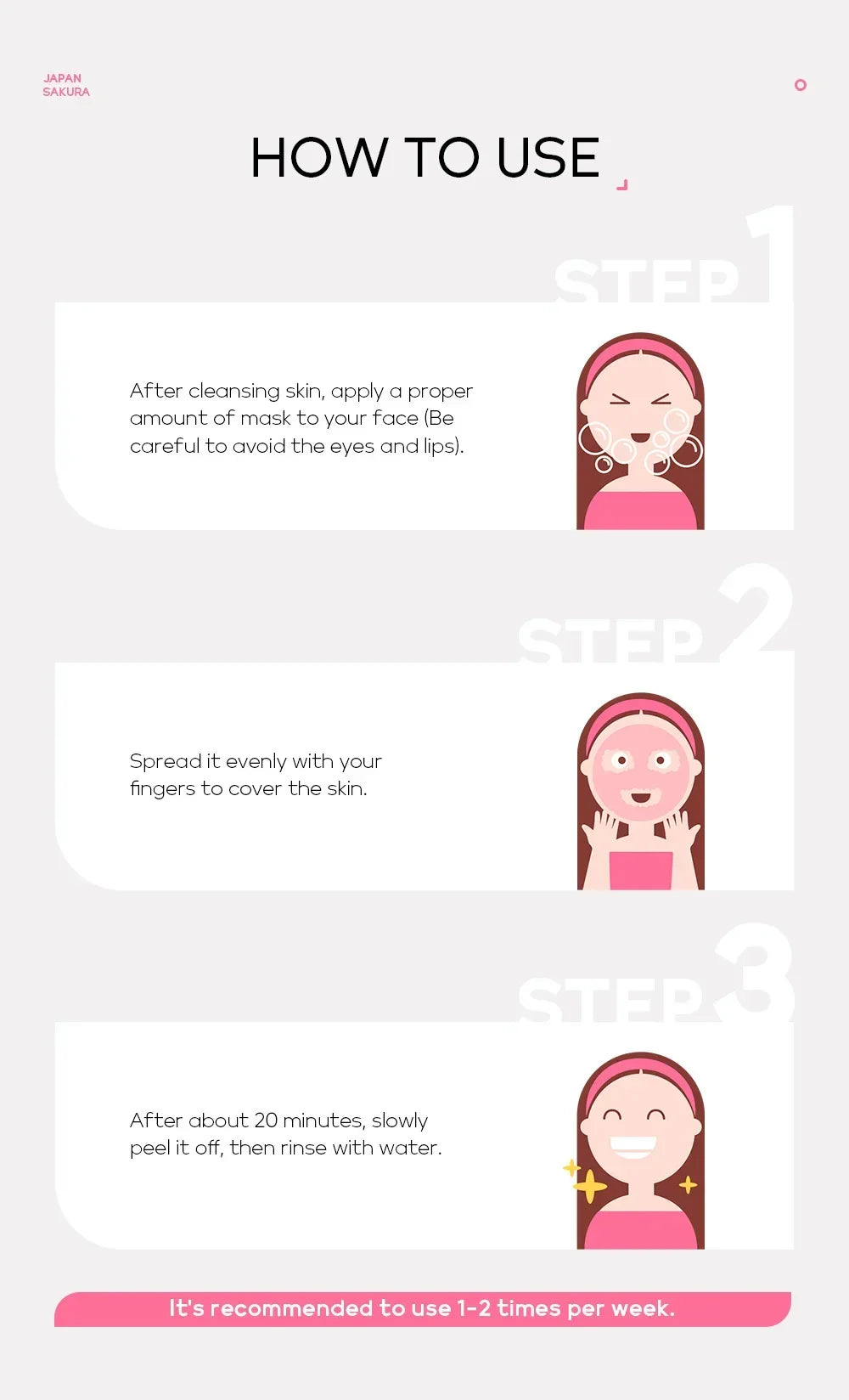 24K Gold Sakura Peeling Face Mask Anti Wrinkle Whitening Blackhead Removal Facial Tear Off Mask Skin Care Products