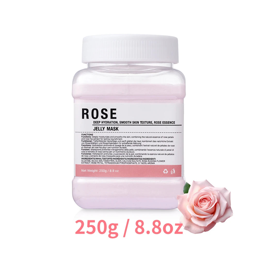 natural gel face mask for improving skin texture