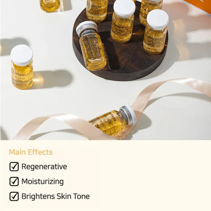 Salmon DNA Golden Ampoule – Moisturizing, Lifting & Firming Serum