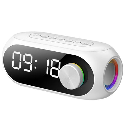 Alarm Clock Radio FM Bluetooth Speaker Portable
