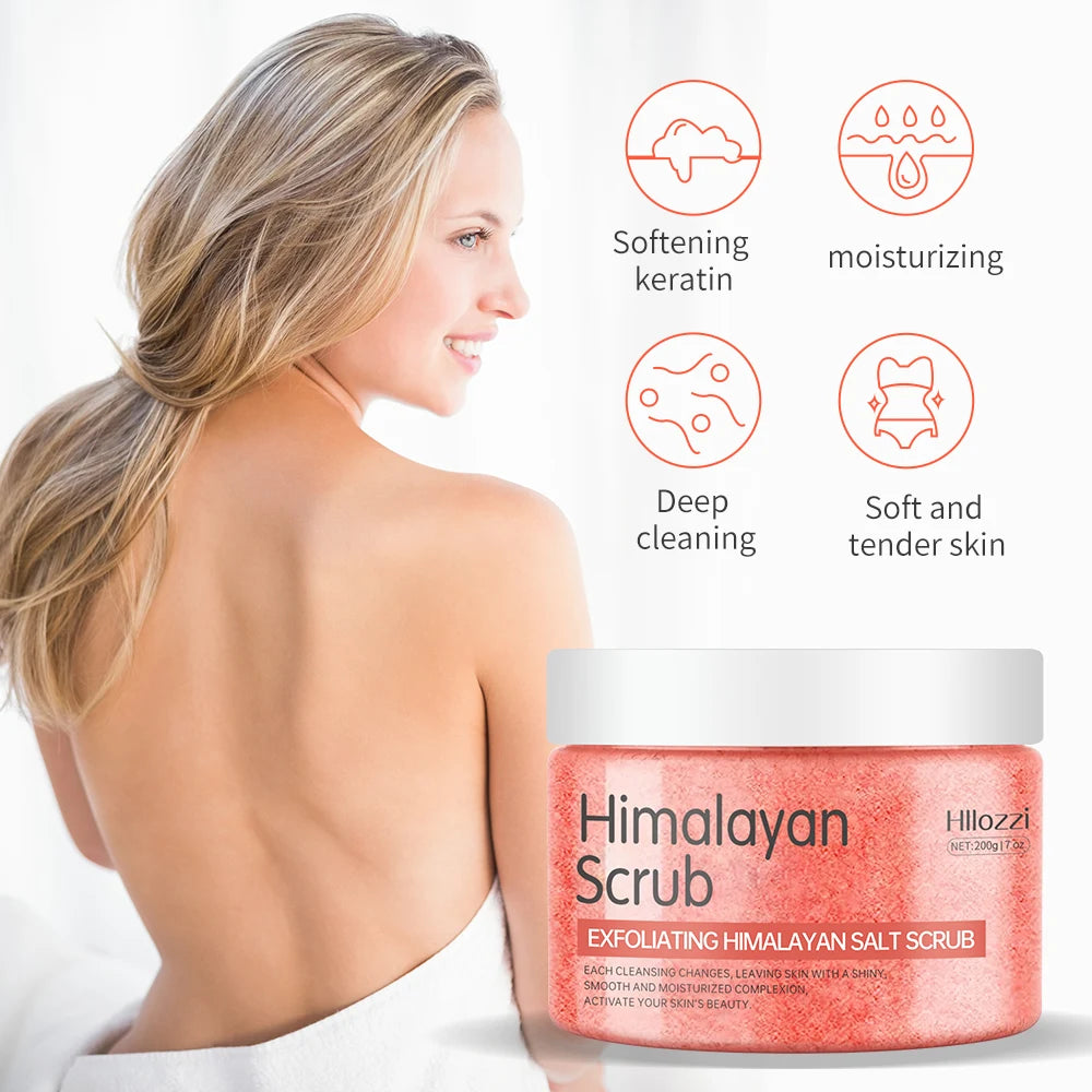 natural body scrub for removing dead skin and impurities
