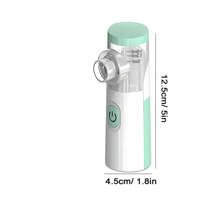 Handheld Mini Facial Steamer Silent Mesh Nebulizer Humidifier Face Skin Care Rehydration Device