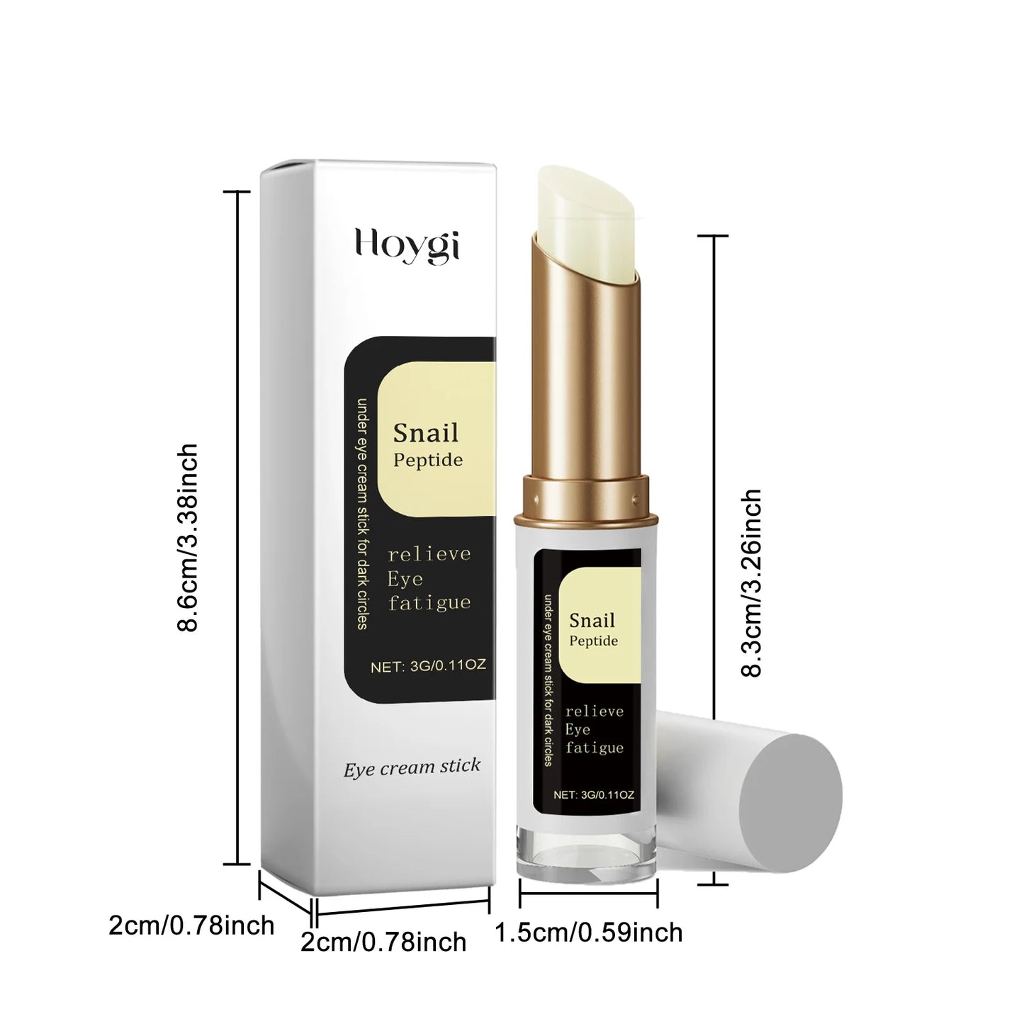 Snail Collagen Eye Cream Stick – Anti‑Wrinkle, Dark Circle Brightening & Firming Treatment