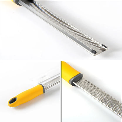 Stainless Steel Cheese Grater & Lemon Zester